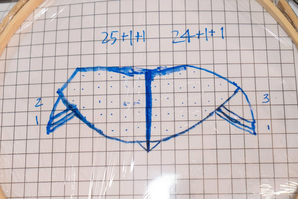 ประเมินจำนวนกราฟที่จะใช้ในการปลูกผม