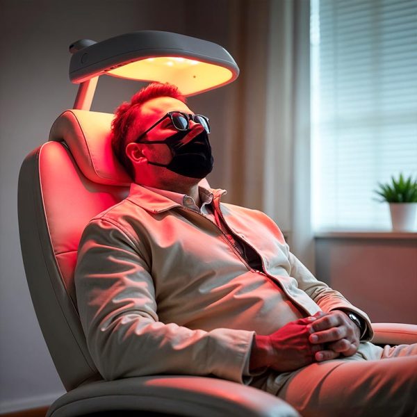 ในที่นี้หมายถึงการใช้คลื่นแสงที่มีความยาวคลื่นระหว่าง 630-670 นาโนเมตร ฉายไปยังบริเวณหนังศีรษะ
กระบวนการนี้ช่วยกระตุ้นการไหลเวียนโลหิต โดยลำแสงเลเซอร์จะถูกดูดซึมโดย ไมโตคอนเดรีย (Mitochondria) ของเซลล์ ทำให้เซลล์ในร่างกาย รวมถึง เซลล์รากผม ได้รับออกซิเจนมากขึ้น ซึ่งส่งผลให้ กระตุ้นการงอกใหม่ของเส้นผม และช่วยให้วงจรชีวิตของเส้นผมในแต่ละช่วงยาวนานขึ้น ทำให้เส้นผมดูหนาขึ้น ทั้งนี้ มักนิยมใช้ LLLT ควบคู่กับวิธีการรักษาอื่นเพื่อเพิ่มประสิทธิภาพ
นอกจากนี้ ในทางการแพทย์ Low-Level Light Therapy ยังถูกนำมาใช้เพื่อกระตุ้นกระบวนการสมานแผลหลังการผ่าตัด และช่วยลดการอักเสบในร่างกายอีกด้วย